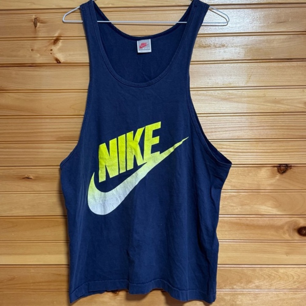 Nike Vintage Navy Tank Top Medium 38/40